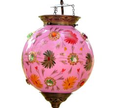 Pink Flower Lamp