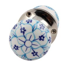 Bibiscus Flower Mortice Handle 2.25