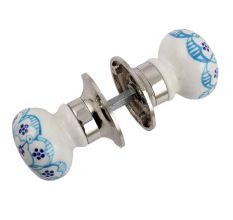 Bibiscus Flower Mortice Handle 2.25