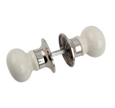 Cream Mortice Handle 2.25