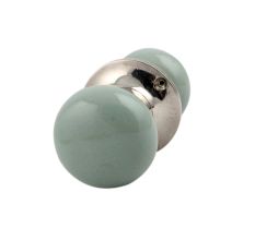 Sage Green Mortice Handle 2.25