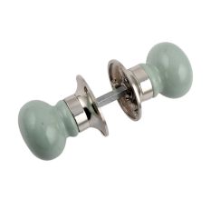 Sage Green Mortice Handle 2.25