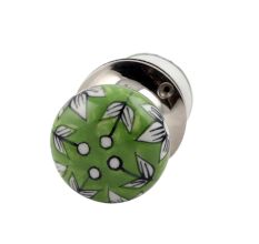 White Leaf Mortice Handle 2.25