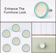 Sea Green Solid Knob