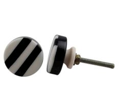 Stripe Bone Knob
