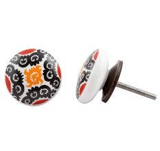 Multi Black Colored Ceramic Knob