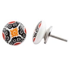 Multi Black Colored Ceramic Knob