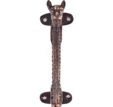 Caste Bronze Tiger Door Handle