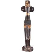 Carved Horse Figurine Bronze Door Handle