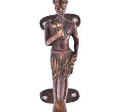 Tribal King Bronze Door or Cupboard Handle