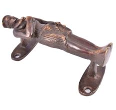 Tribal King Bronze Door or Cupboard Handle