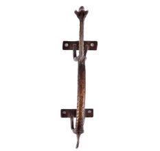 Horse Door Handle In Bronze