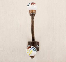 Multicolor Leaf Iron Hooks-EHG-60