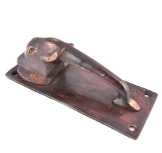 Brass Elephant Trunk Door Handle