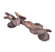 Naga Serpent Door Handles In Brass