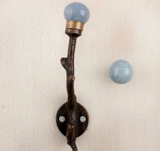 Grey Crackle Tree Hooks-EHG-87