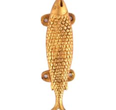 Golden Fish Design Decorative Door Handle