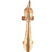 Golden Peacock Door Handle