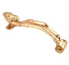Golden Hand  Carved Horse Door and Cabinet Handle
