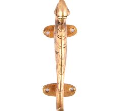 Parrot Door Handles In Golden Colour