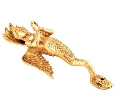 Golden Serpent Naga Cabinet Pulls or Door Handles