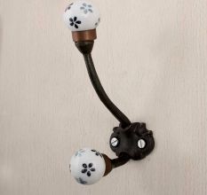 Black Grey Tiny Iron Hooks-EHG-53