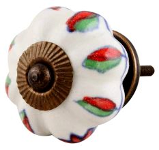 Plumeria Mystical Flower Knob