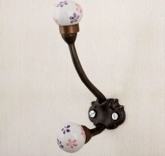 Pink Purple Tiny Iron Hooks-EHG-64