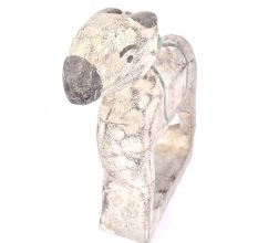 Rustic and Countryside Hand Painted White Wooden Cow