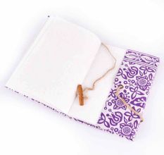 Purple Designer Handmade Diaries/ Notebook