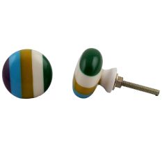 Multi Color Bone Flat Dresser Knob