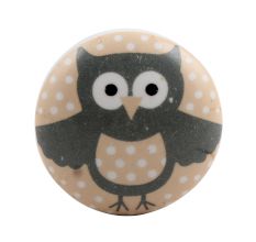 Owl Ceramic Wine Stopper