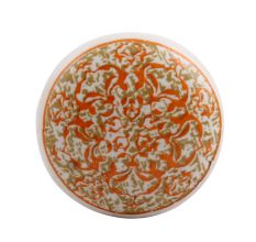 Floral Pattern Flat Ceramic Wine Stopper