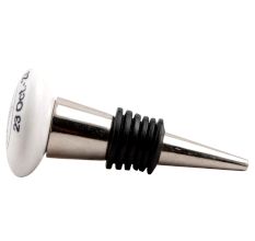 Scorpio Flat Ceramic Wine Stopper