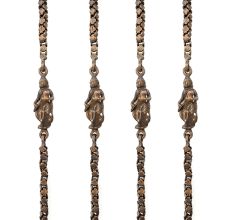 Brass swing chain bronze antique