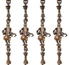 Brass swing chain bronze antique