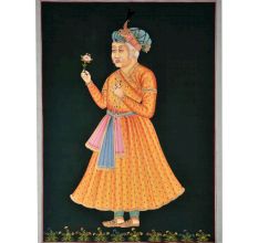 Mughal style portraits of emperor shahjahan 48 X 35.5