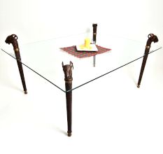 Table legs - Big Horn Sheep Table Legs in Copper.