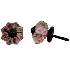 Peach Pink Knob, Small