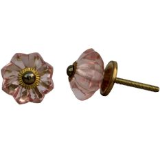 Peach Pink Knob, Small