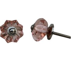 Peach Pink Knob, Small