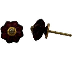 Dark Red Knob, Small