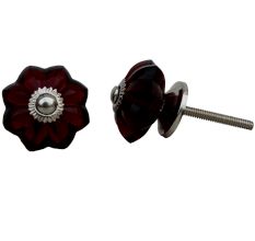 Dark Red Knob, Small