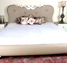 Cream Carina Bed