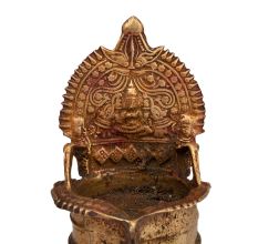 Bronze Votive Ethnic Oil Lamp