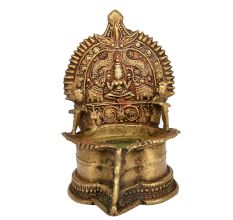 Goddess Sri Lakshmi Oil Lamp