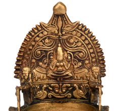 Bronze Gajalakshmi Pooja Diya
