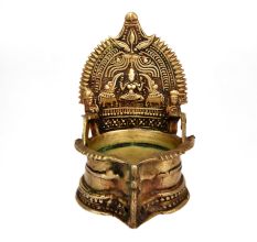 Traditional Bronze Small Pooja Lamp