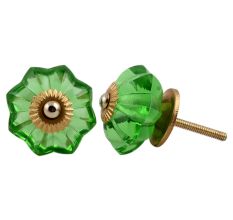 Smooth Green Knob