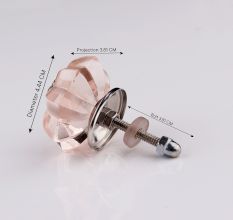 Peach Pink Melon Knob, Big